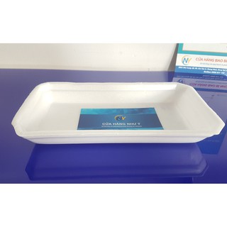 Combo 100 chiếc Khay xốp đựng hoa quả ( K009 )