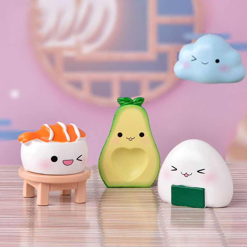 Mô hình 01 bánh bao xinh xắn kích thước 3-4 cm Charm Slime