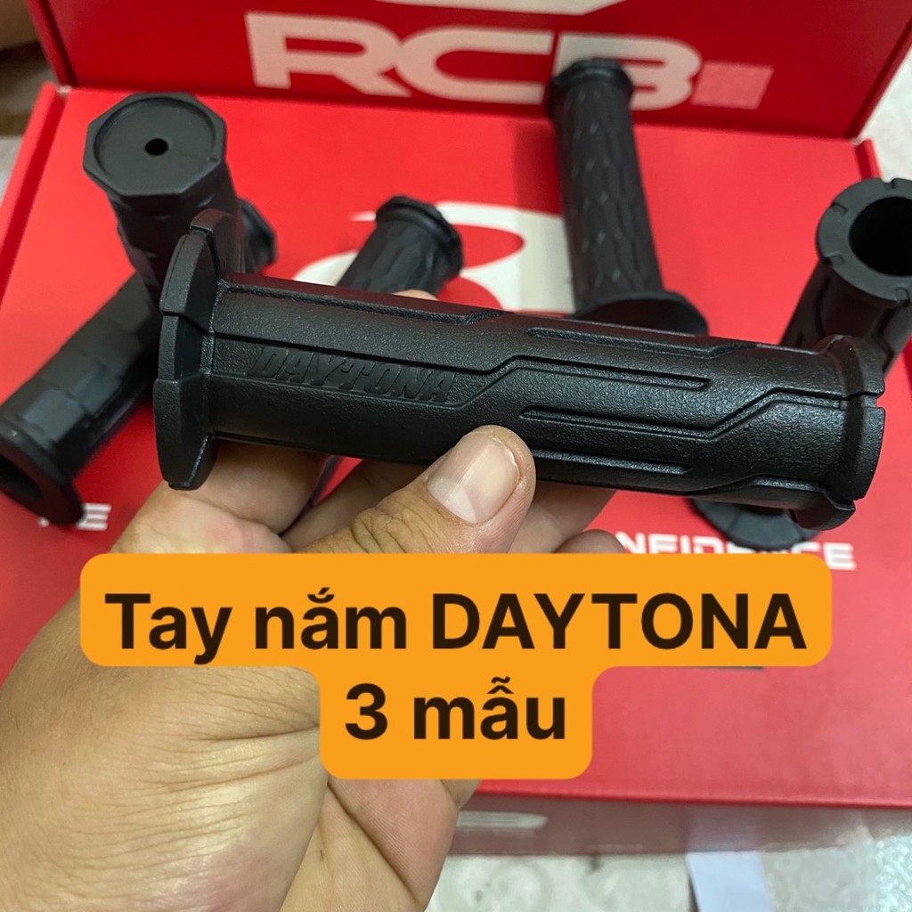 Bao tay tay nắm cao su DAYTONA cho xe máy - 3 mẫu - Cực êm - Cực rẻ - ĐÈN XE VIỆT