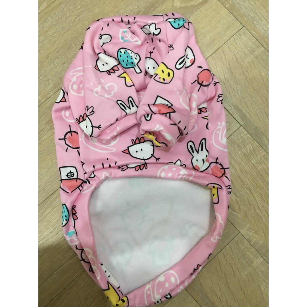 Áo chó mèo họa tiết hình thú siêu xinh