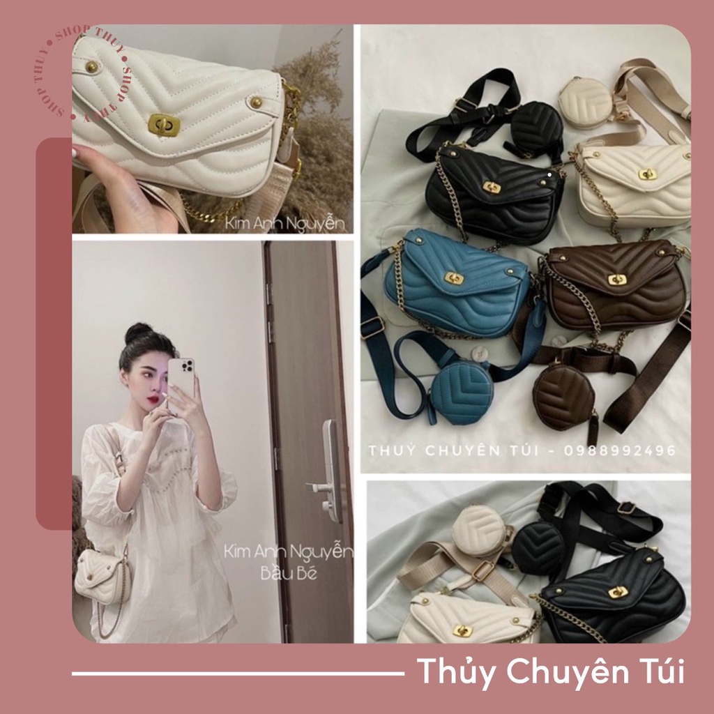 TÚI SÉT ĐÔI ĐEO CHÉO NHIỀU MÀU