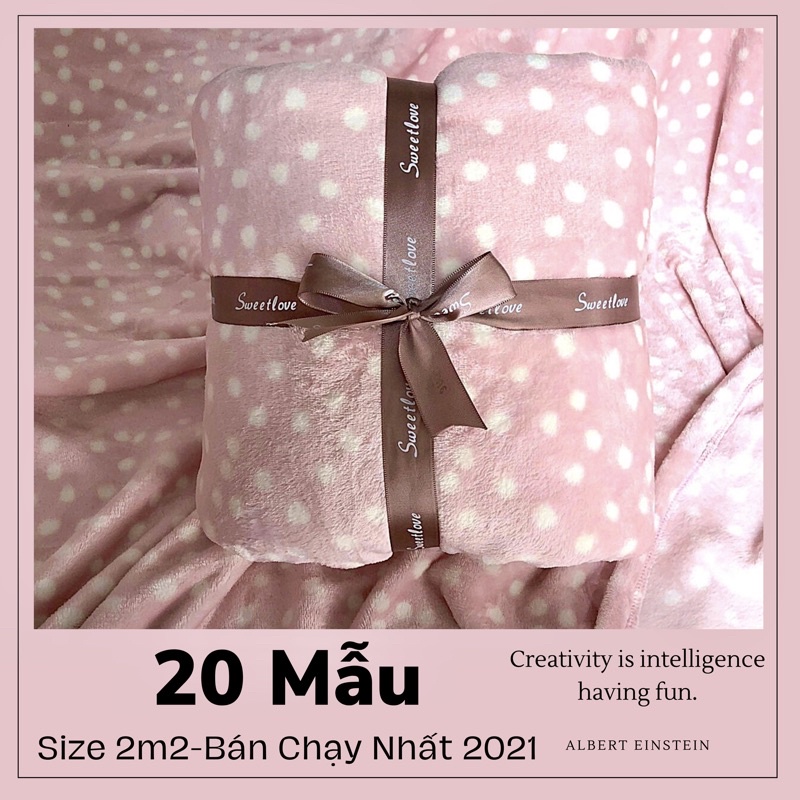 ♥️[20Mẫu SIZE 2m2]Mền lông Tuyết Mẫu Hoa văn Mịn Đẹp