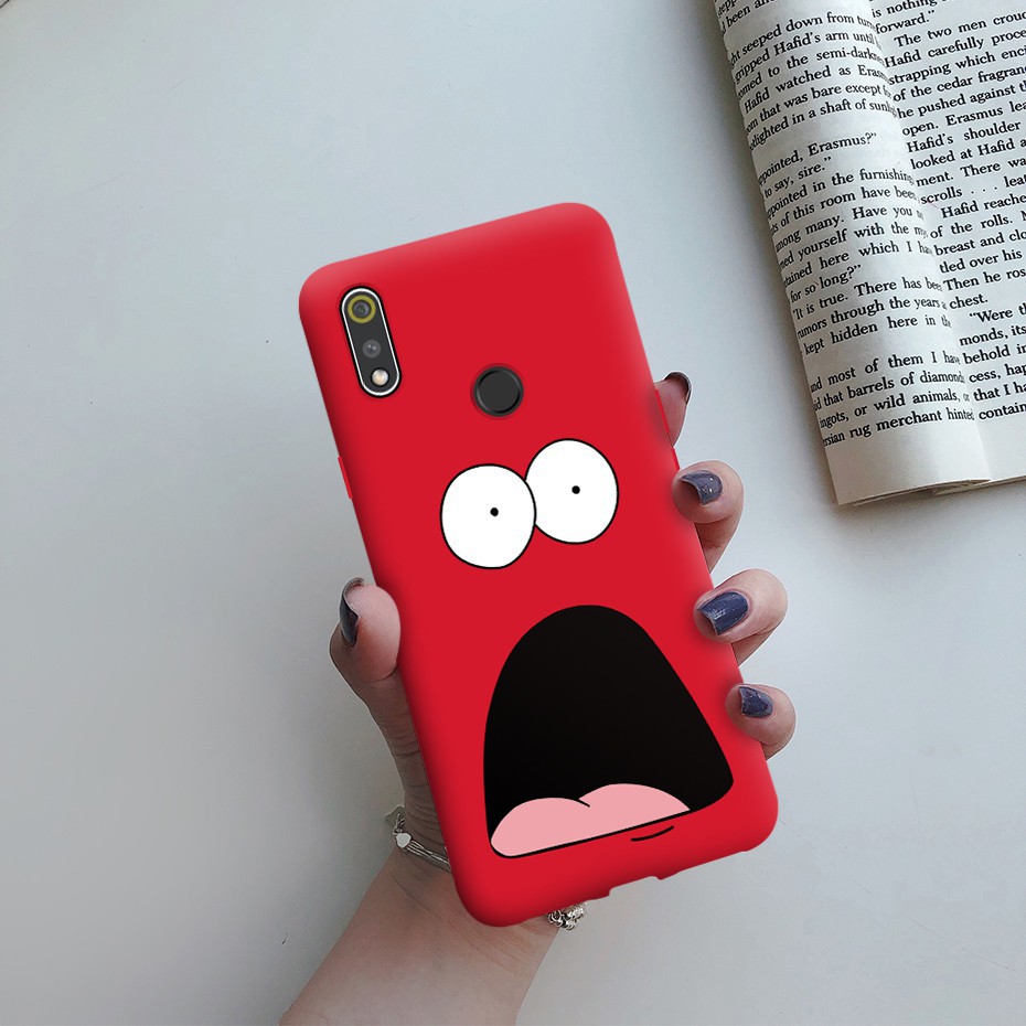 Ốp điện thoại silicon mềm màu kẹo chống sốc cho Realme 3 Pro Realme 3