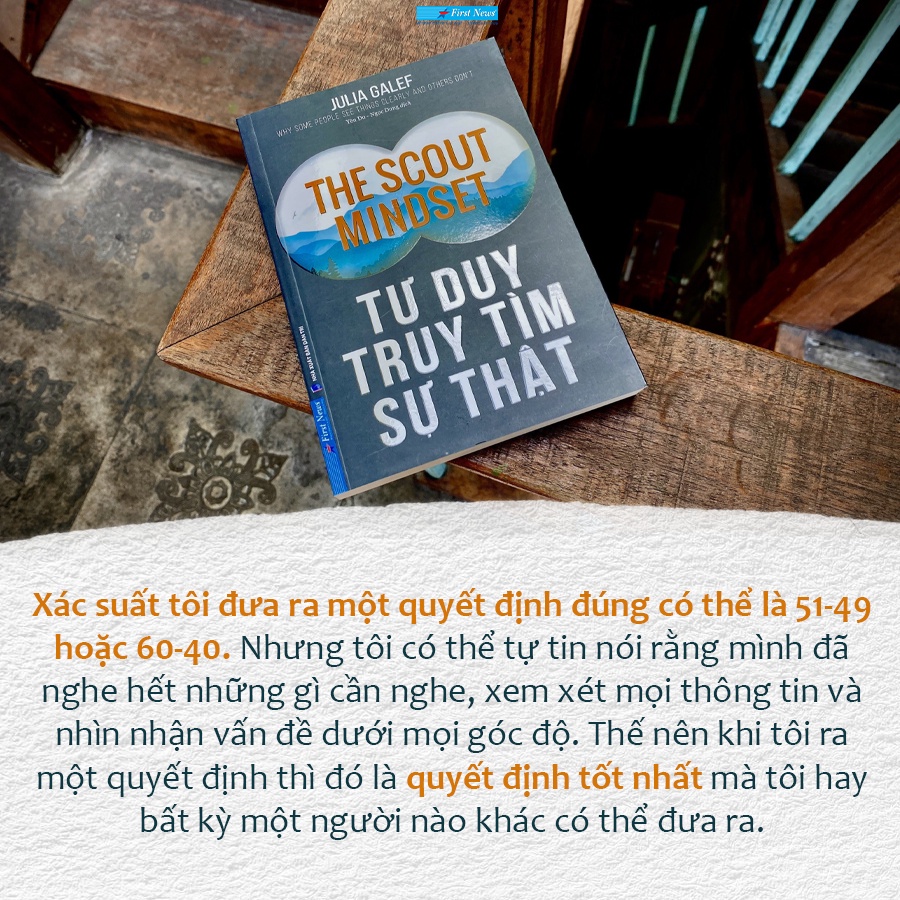 Sách Tư Duy Truy Tìm Sự Thật First News - FIN