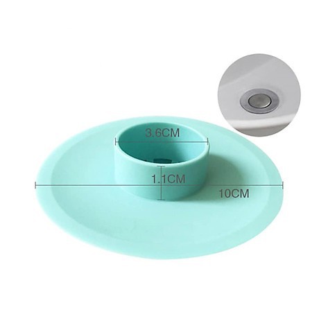 Combo 3 Nắp đậy bồn rửa bát ngăn mùi - nắp đậy cống thoát nước silicon