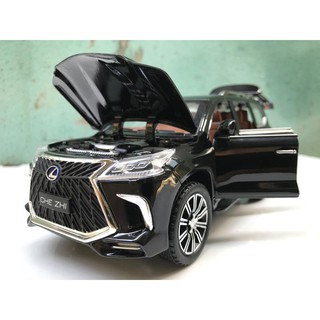 Mô hình xe ô tô lexus lx570 2020 1:24