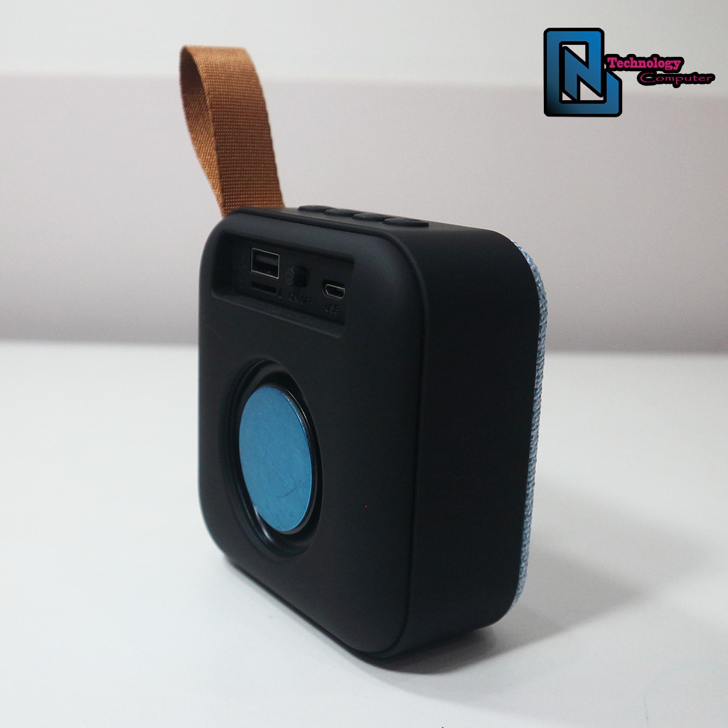 Loa Bluetooth Mini Không Dây T5 Có Hỗ Trợ Thẻ Nhớ Và Radio Có Bass Riêng Pin 400mAh