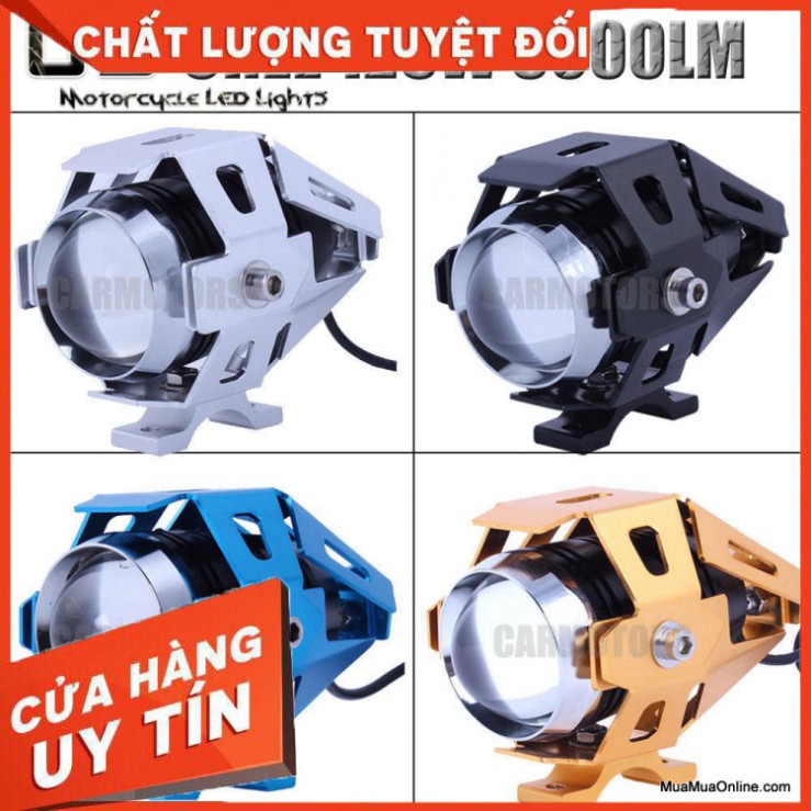 Đèn Trợ Sáng U5 Cho Mô Tô , Xe Máy 15W