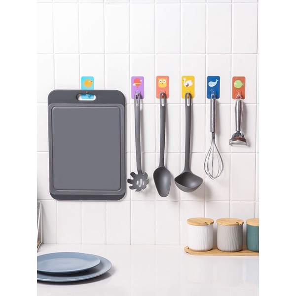 Móc dán tường treo đồ cute