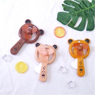 Quạt đẩy bóp tay cầm tay gấu Brown