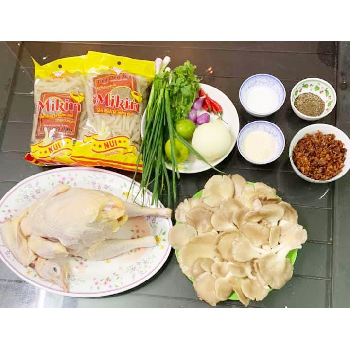 Nui Ống Mikiri Cao Cấp Nui Ngắn , Nui Ống Dài 400gr/túi - 4 Loại Nui Vàng Trắng Nông Sản Quê SallyFood