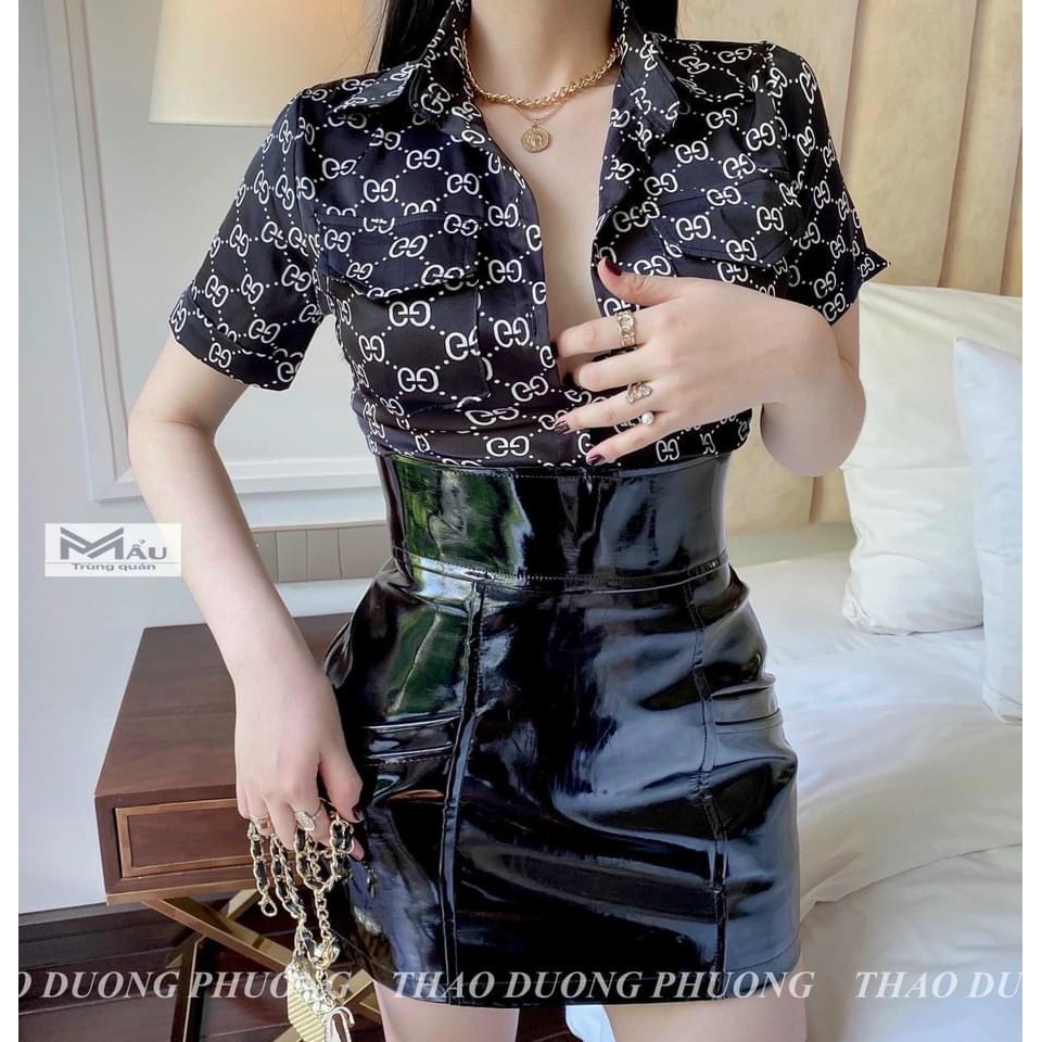 Sơ Mi𝑭𝑹𝑬𝑬𝑺𝑯𝑰𝑷Sơ Mi Voan GC Chất Đẹp-Sơ Mi nữ-LY STORE