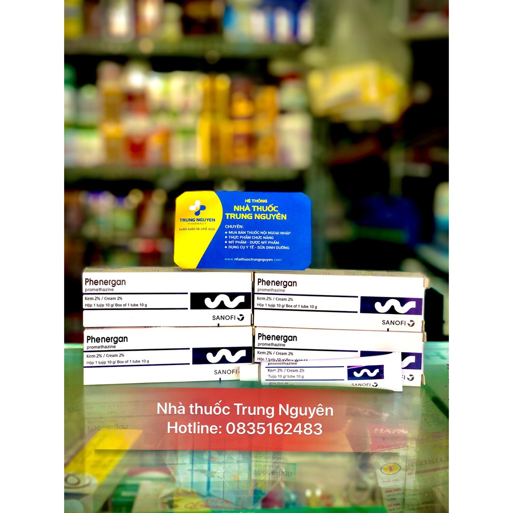 Phenergan tube bôi ngứa 10g