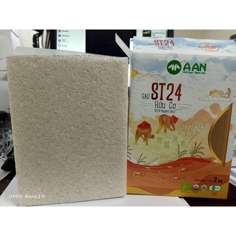 Gạo hữu cơ ST24 ANN Ogranic 2kg