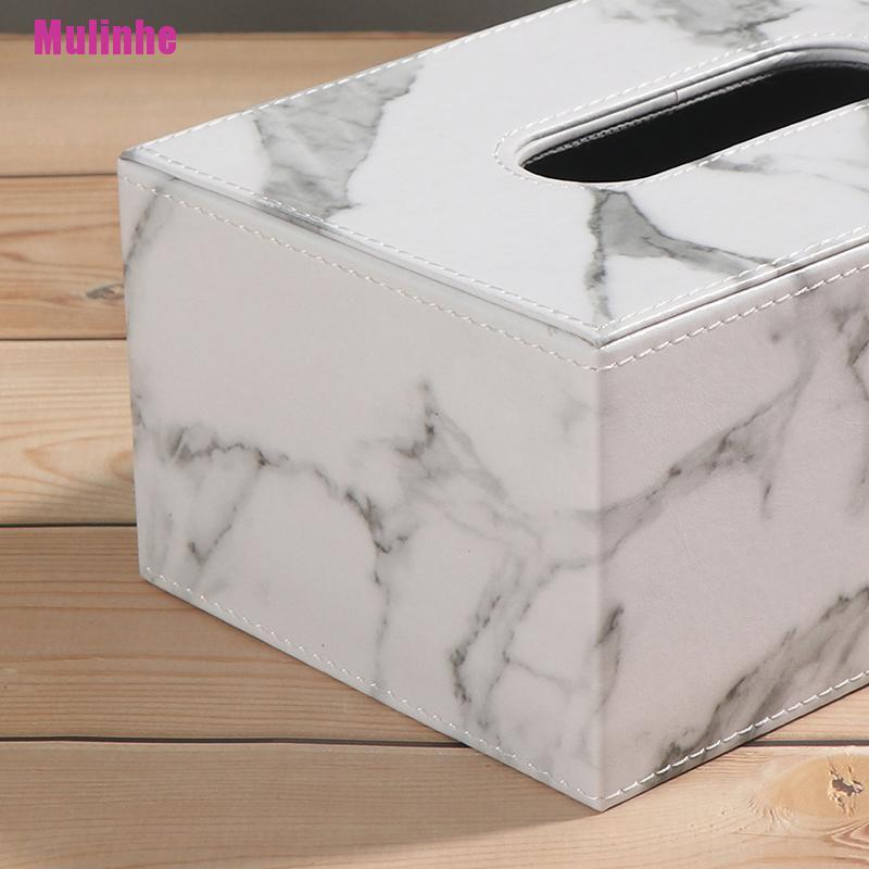 Hộp Đựng Khăn Giấy Bằng Da PU Tiện Dụng