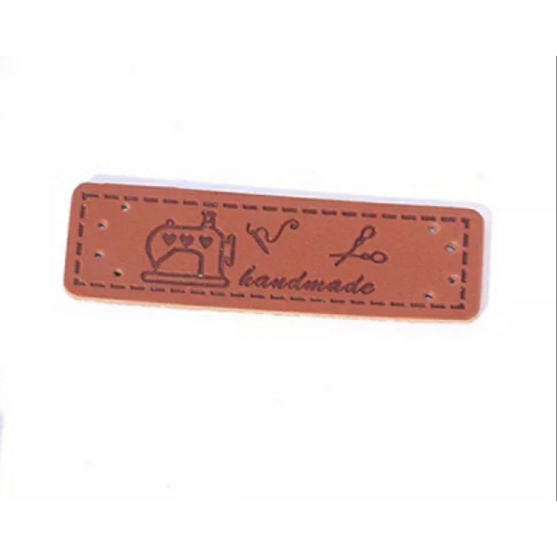Mác da handmade trang trí Vintage