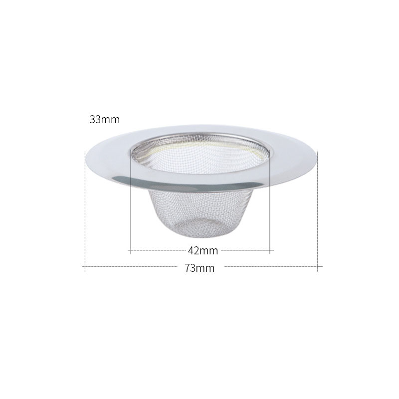 Bộ Lọc Ống Thoát Nước Bằng Thép Không Gỉ Có Thể Tái Sử Dụng Cho Bồn Rửa Nhà Bếp