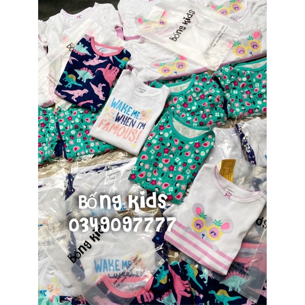 Bộ Hè Borip Bé Gái Cotton C@rters(quần trộn giao ngẫu nhiên)