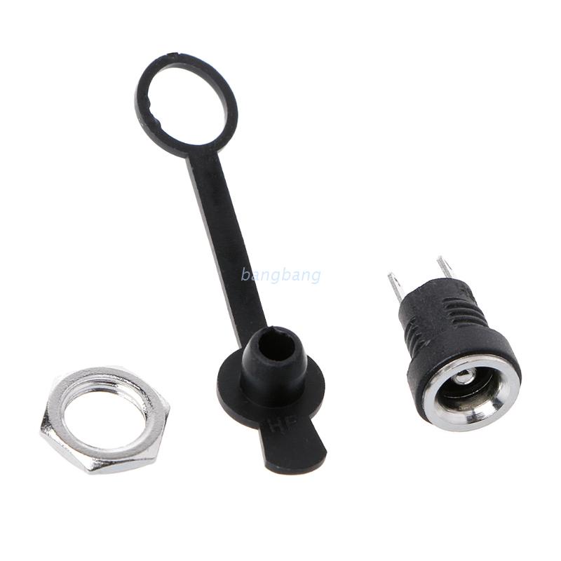 Ổ cắm nguồn DC 5.5mmx2.5mm chống thấm nước