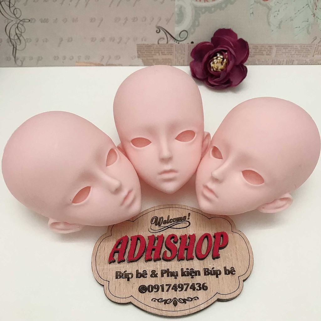 Đầu búp bê nữ 60cm đầu trọc chưa vẽ không mắt  ADHshop