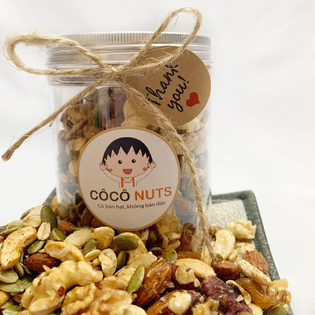 Granola siêu hạt &amp; quả cao cấp Coconuts 250g, Ngũ cốc ăn kiêng và giảm cân