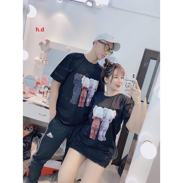 Áo Thun Tay Lỡ Unisex Nam Nữ From Rộng Người Tai Voi❤️In 5D vải Cotton dày mịn❤️Unisex nhóm; đôi; đi chơi,dao