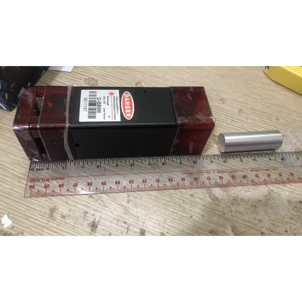 Đầu cắt , đầu khắc laser công suất lớn cho máy cnc mini + tặng kèm mắt kính bảo vệ mắt