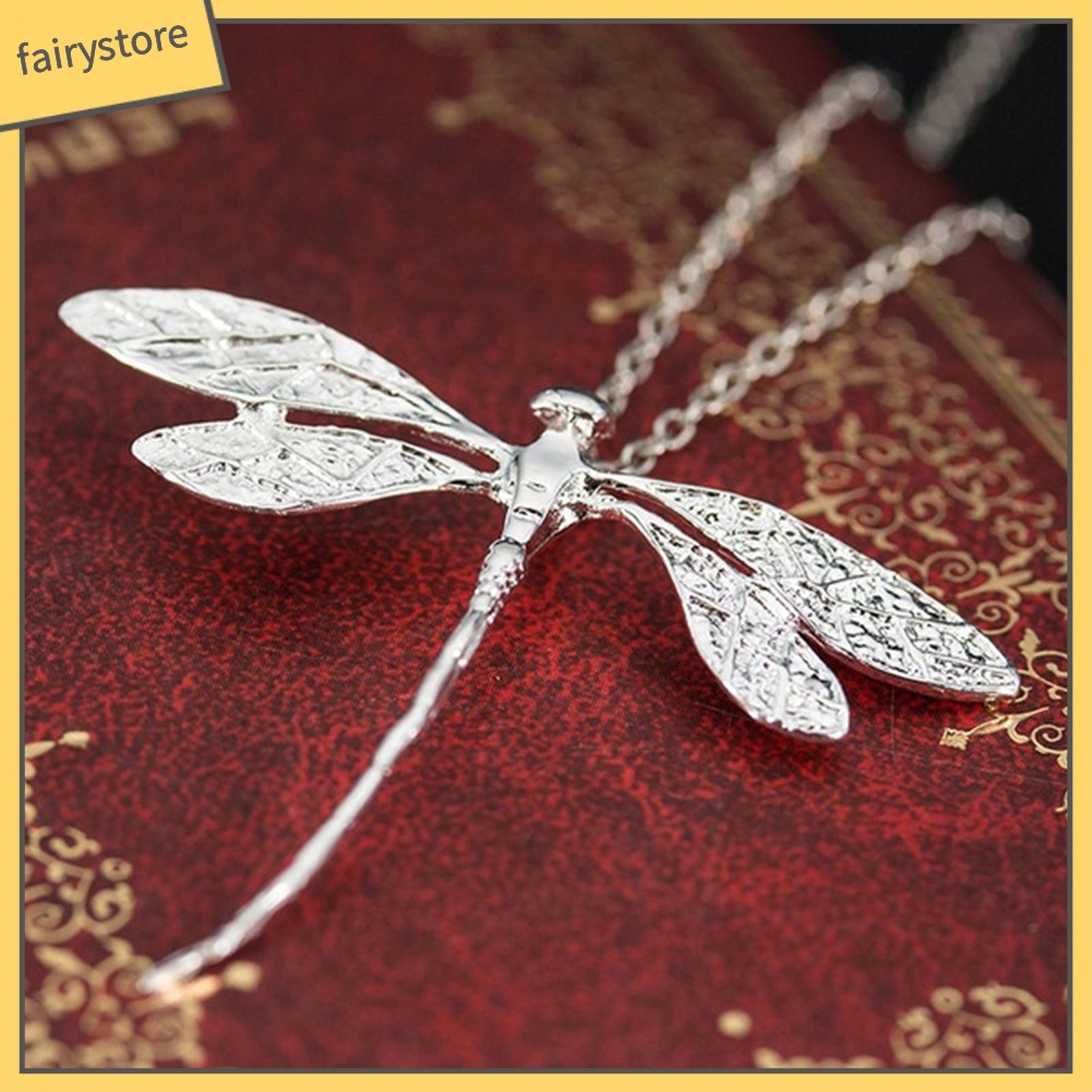 Dây chuyền mặt hình chuồn chuồn thời trang cho nữ