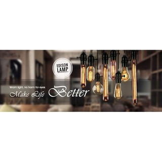 BÓNG ĐÈN LED TRANG TRÍ EDISON G80 - 4W