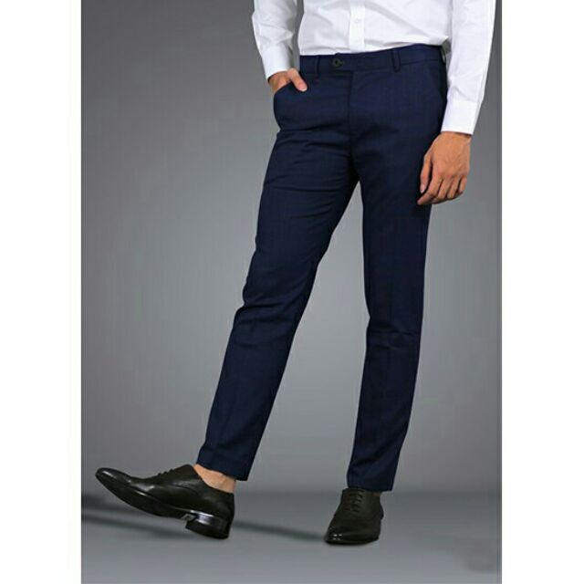 Quần Âu Nam co giãn kiểu dáng hàn quốc ( màu xanh than) - MA56 | BigBuy360 - bigbuy360.vn