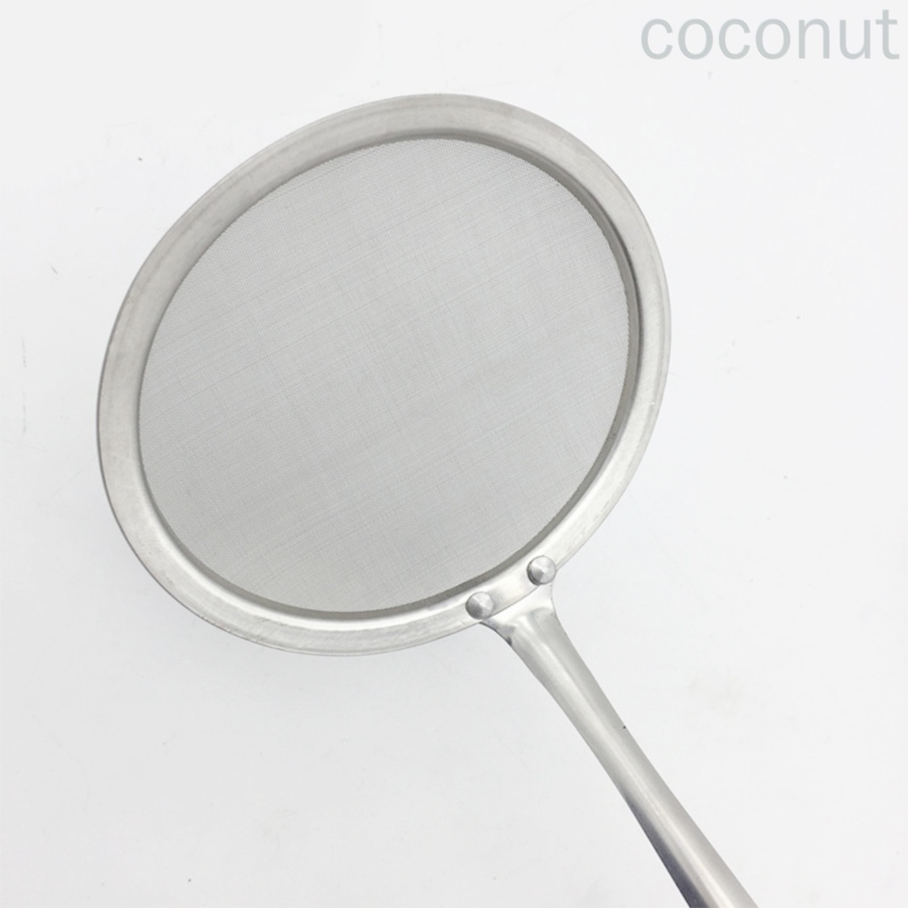Dụng Cụ Lọc Dầu Bằng Thép Không Gỉ Có Tay Cầm Mở Rộng Tiện Dụng Cho Nhà Bếp