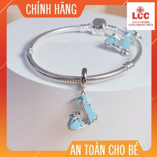 [Giá hủy diệt] [Chính hãng] Vòng pan mix charm bạc cho bé LC09