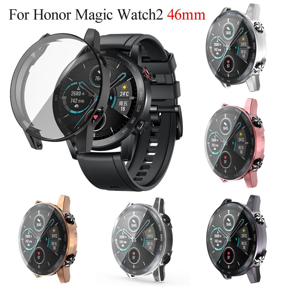 BTLIMER Ốp Bảo Vệ Bằng TPU Bảo Vệ Toàn Diện 360 Độ Cho Đồng Hồ Honor Magic Watch 2 46mm