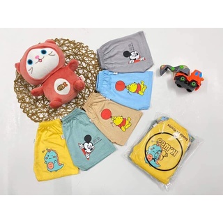 Set 5 Quần cộc kwoo cộc chất thun lạnh cho bé