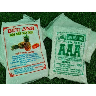 10 bịch Bột nếp, Bột gạo, Bột năng 500g