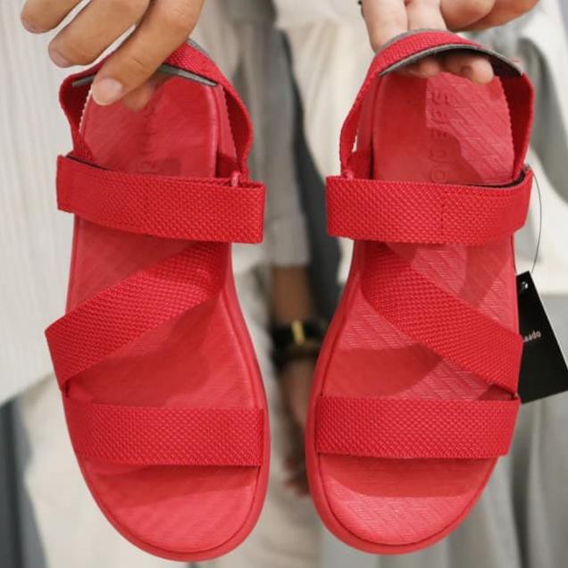 [CHÍNH HÃNG] SANDAL SAADO | NN05 – Màu Đỏ Hồng Tươi Basic Trơn | Giày Sandal Nam Nữ Cá Tính, Nổi Bật Cao Cấp -az1