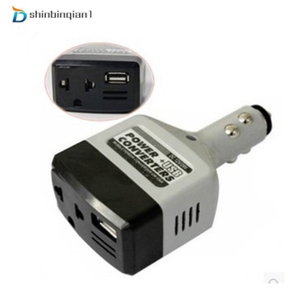 POWER Bộ Chuyển Đổi Nguồn Điện Cho Xe Hơi 12v / 24v 220v + Tẩu Sạc Usb