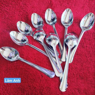 Muỗng Phở Dài và Dày, Muỗng Cơm Inox Dài