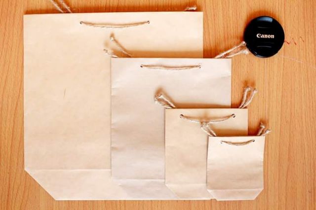 GIÁ RẺ 50 túi giấy size XS