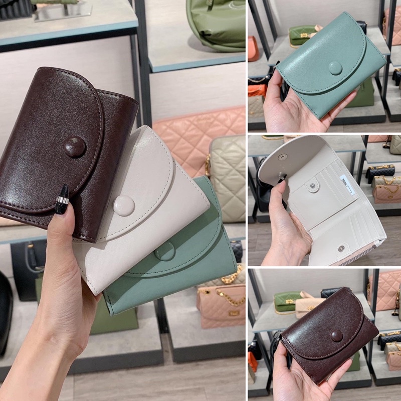 [Auth-Sing] Ví gập nữ chính hãng Charles-Keith CNK auth CK6-10840441