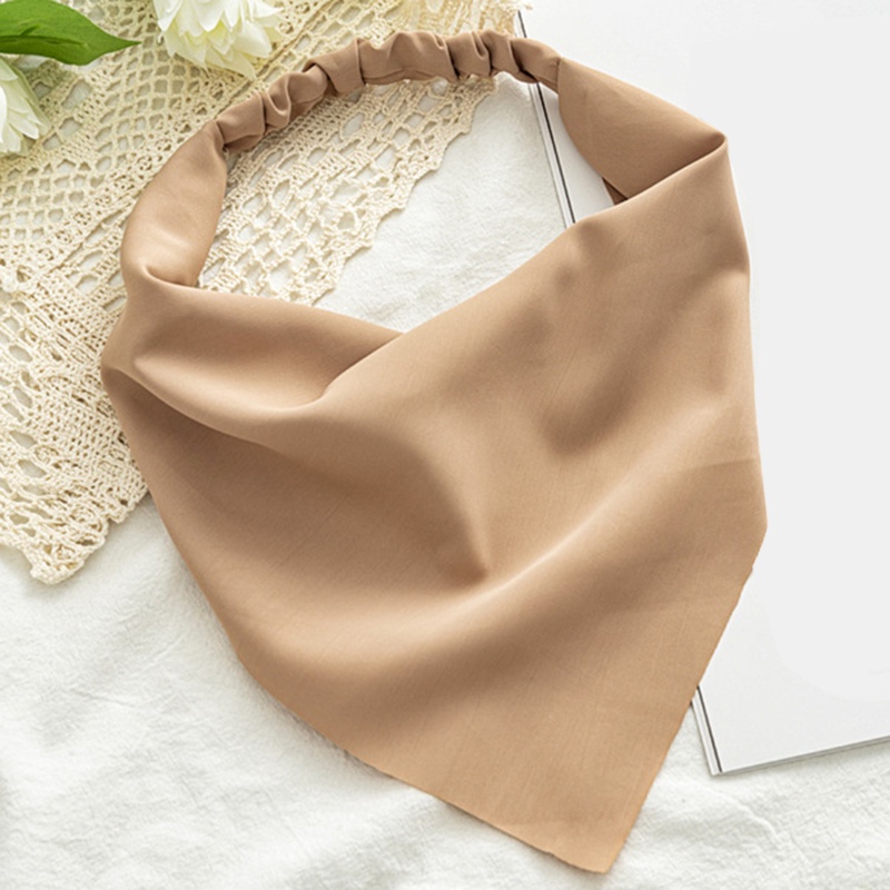 Băng Đô Turban Vải Chiffon Màu Sắc Thời Trang