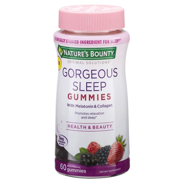 Bill US - Kẹo dẻo giúp ngủ ngon Sleep Gummies Nature's Bounty 60 viên