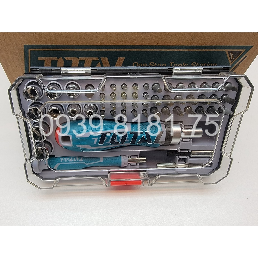 BỘ 55 TUA VÍT ĐA NĂNG  TOTAL TACSD30556