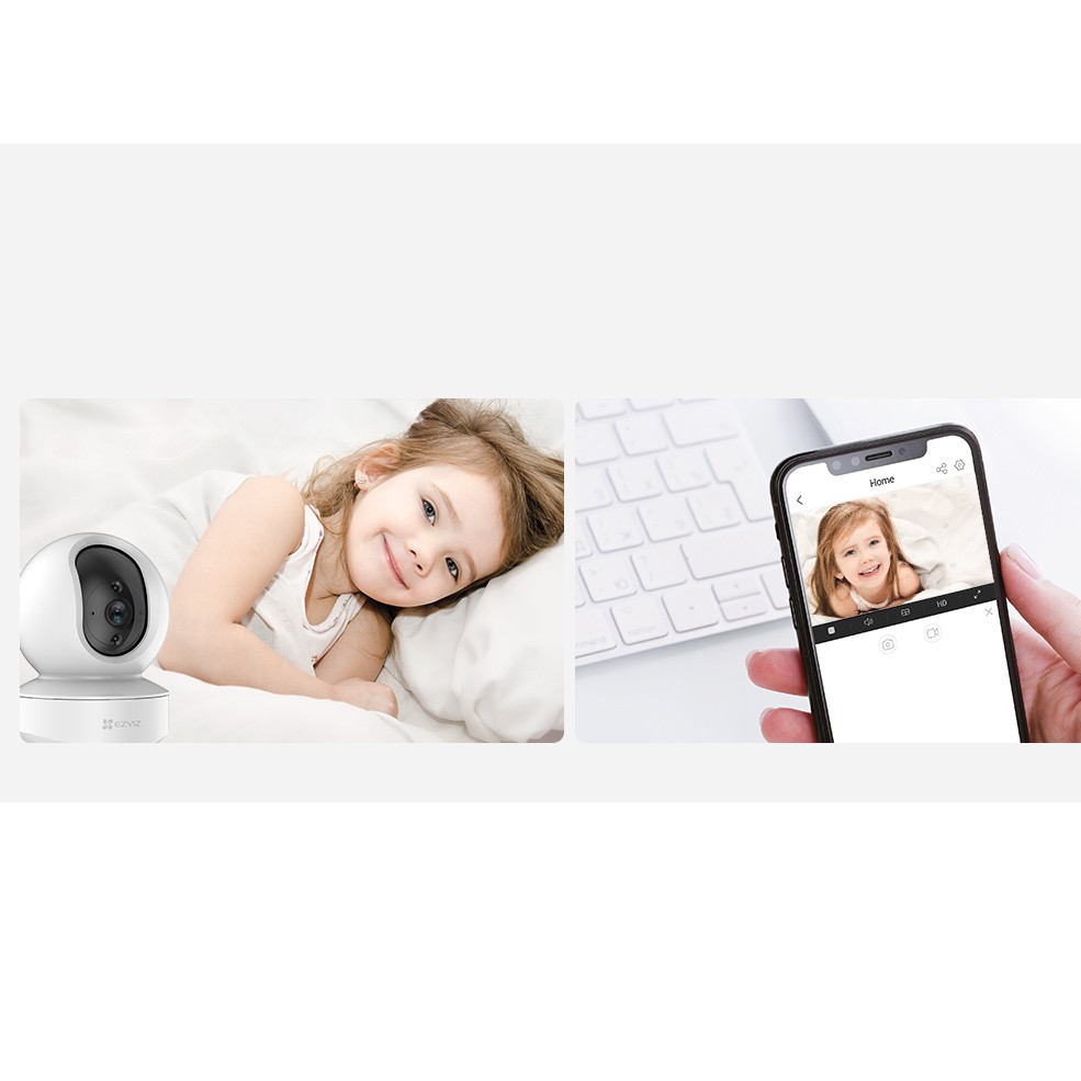 [Mã 267ELSALE hoàn 7% xu đơn 300K] Camera Wifi Dòng P/T EZVIZ TY2 1080P (Bản Nâng Cấp Của C6N) - Hàng Chính Hãng | BigBuy360 - bigbuy360.vn