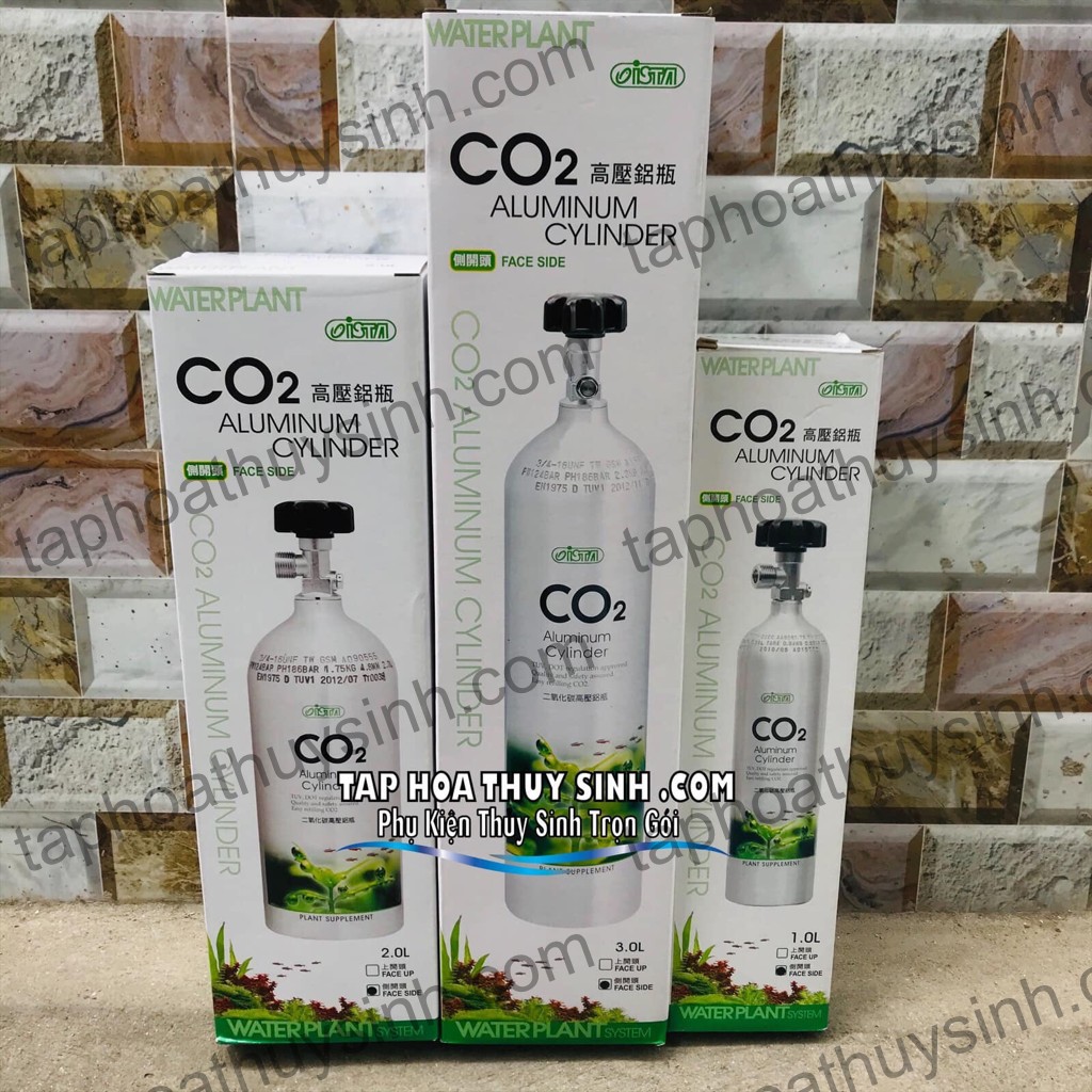 Bình  Ista Aluminum  Cylinder with On/Off Valve