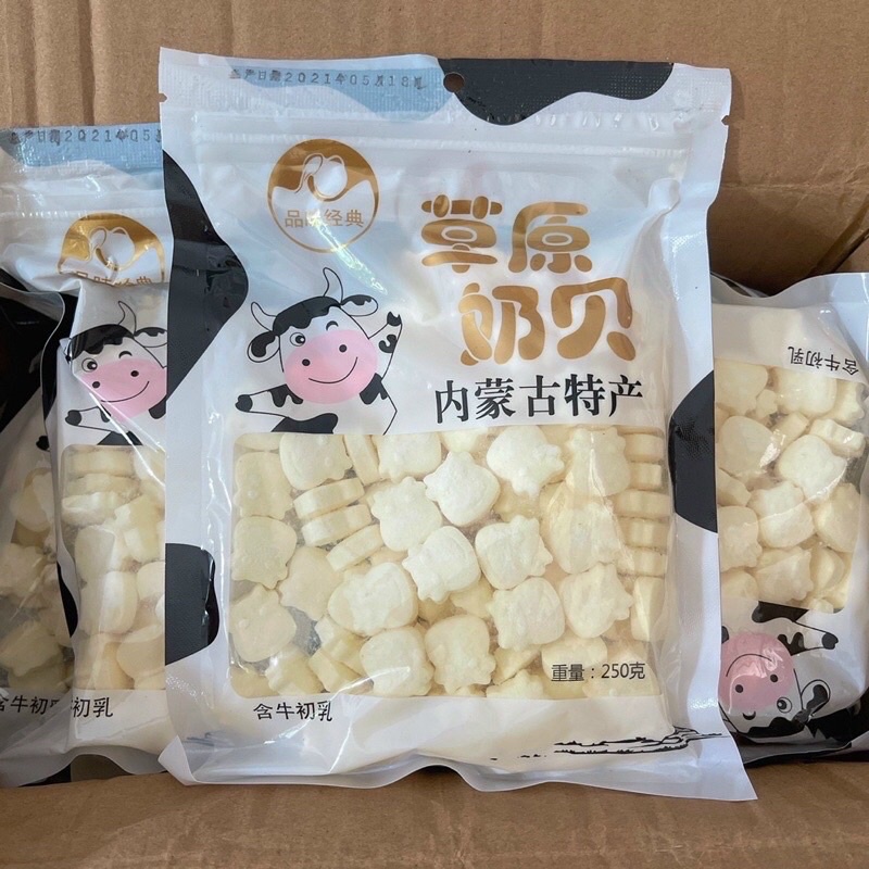 Kẹo sữa bò non nén viên Mông cổ 250gr- KẸO SỮA BÒ NON VIÊN NÉN