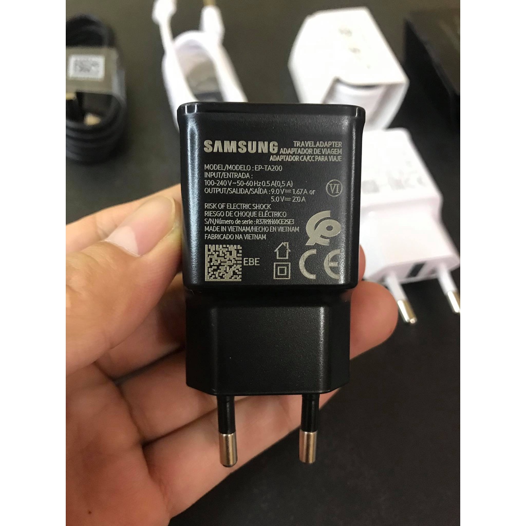 Sạc Nhanh Samsung 15W Chân Micro USB Zin Sạc Nhanh 2.0 - Chính Hãng