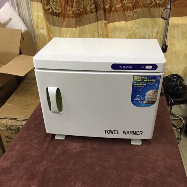 Tủ hấp khăn Spa và vòm ánh sáng