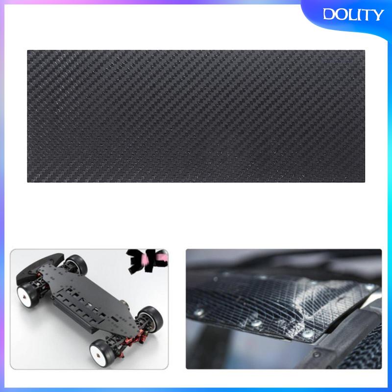 Tấm Sợi Carbon Thẳng 0.5mm / 1mm / 2mm / 3mm Cho Khung Ảnh 125x75x0.5mm