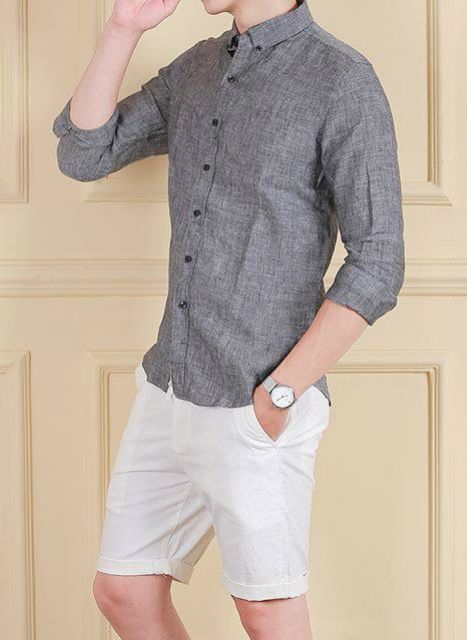 Sơ mi thời trang nam chất đẹp S430 | BigBuy360 - bigbuy360.vn